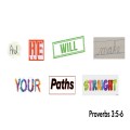 And he will make your paths straight